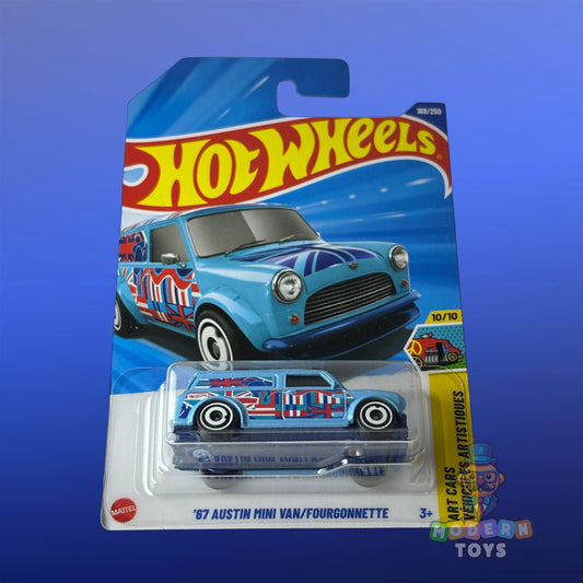 Hot Wheels ’67 Austin Mini Van – HW Art Cars Series