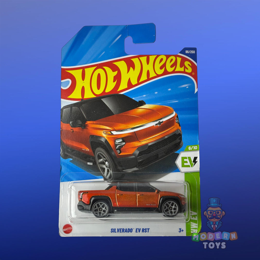 Hot Wheels 2025 Silverado EV RST – Premium Diecast