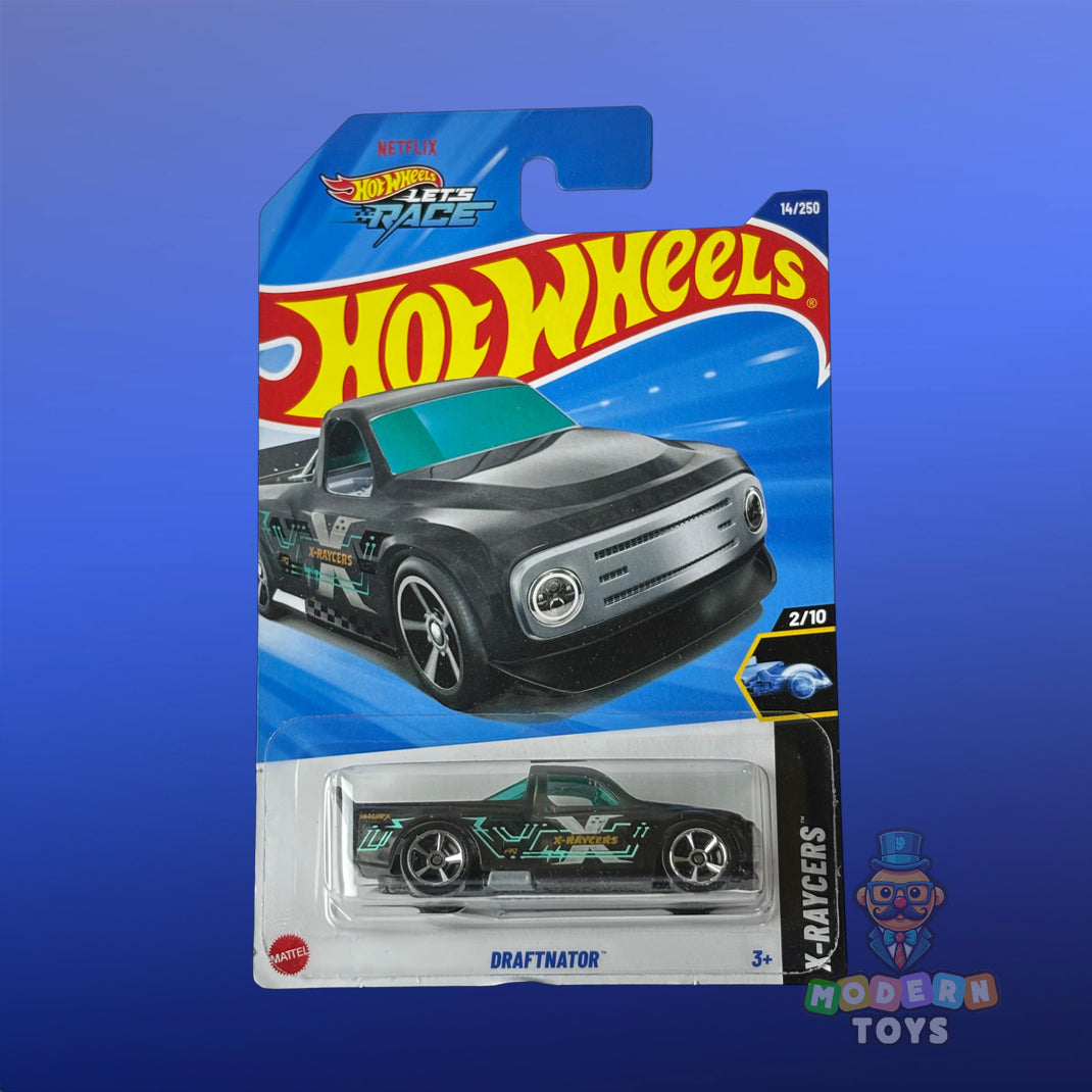 Hot Wheels Draftnator X-Raycers Series – Black Transparent Pickup Truck