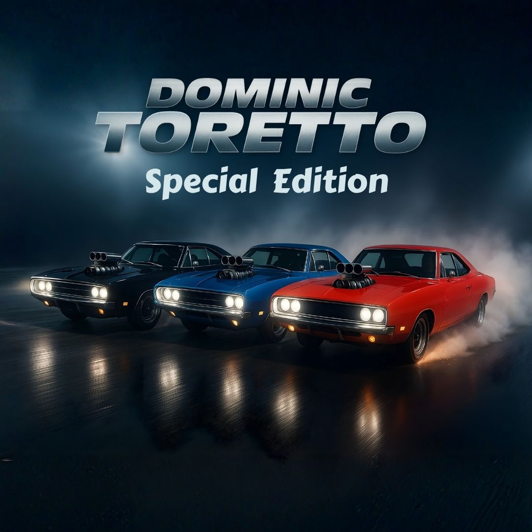 DOMINIC SPECIAL EDITION CAR WITH STAND