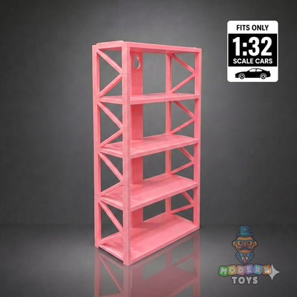 1:32 4- Rack Garage Car Wall Stand