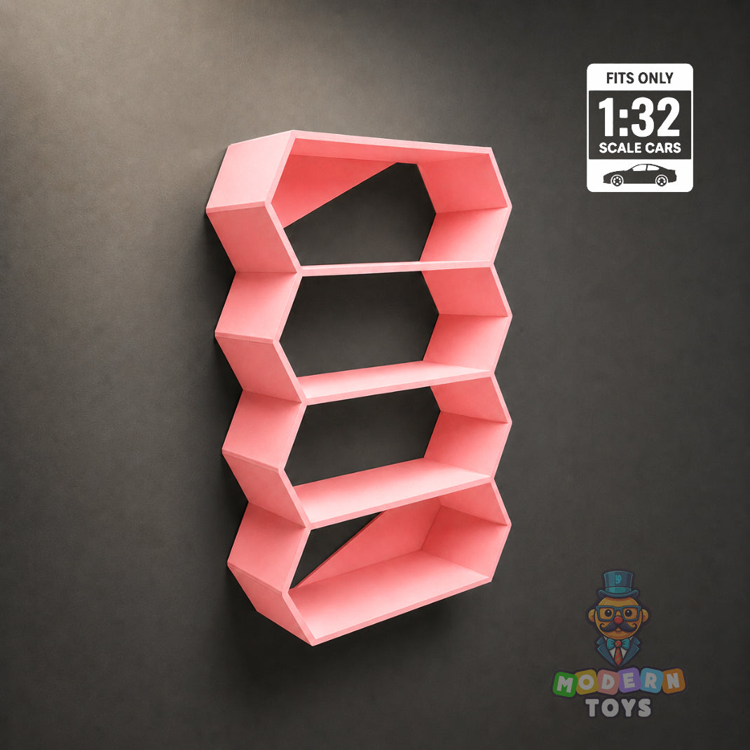 1:32 4-Rack Car Wall  Stand