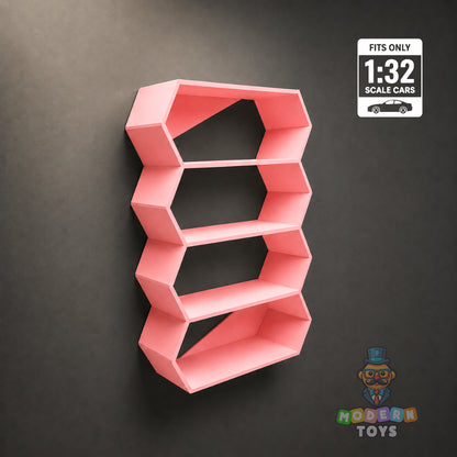 1:32 4-Rack Car Wall  Stand
