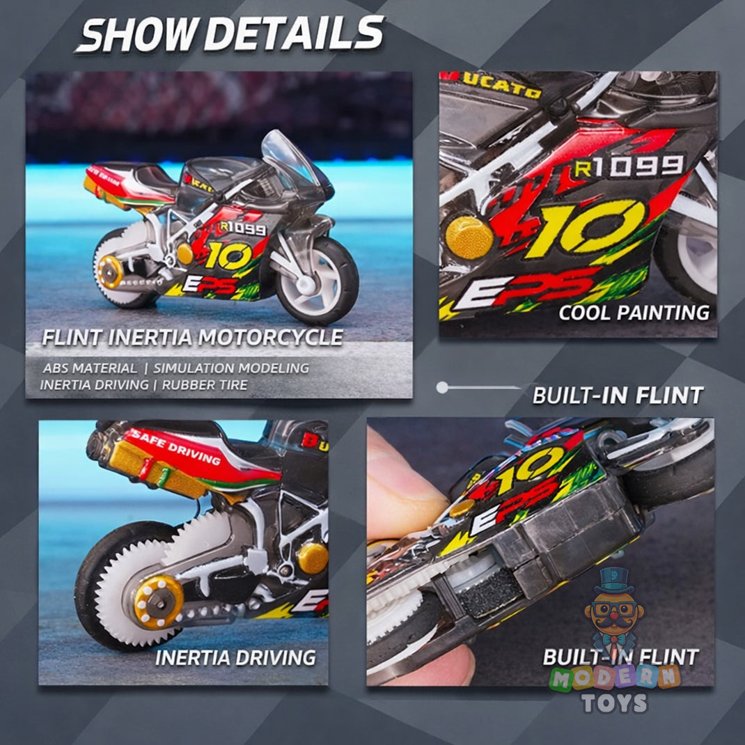 Sparking Stunt Bike