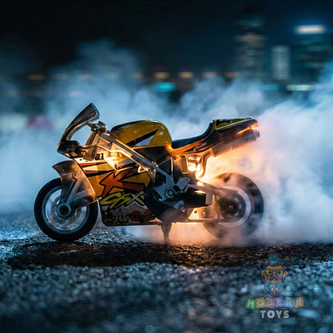 Sparking Stunt Bike