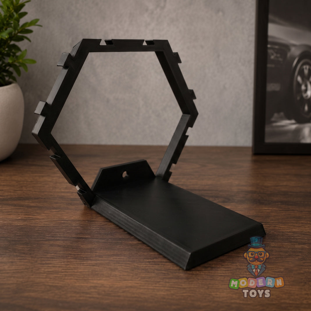 1:64 Single Hexagon Die Cast Car Stand
