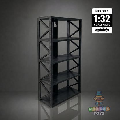1:32 4- Rack Garage Car Wall Stand