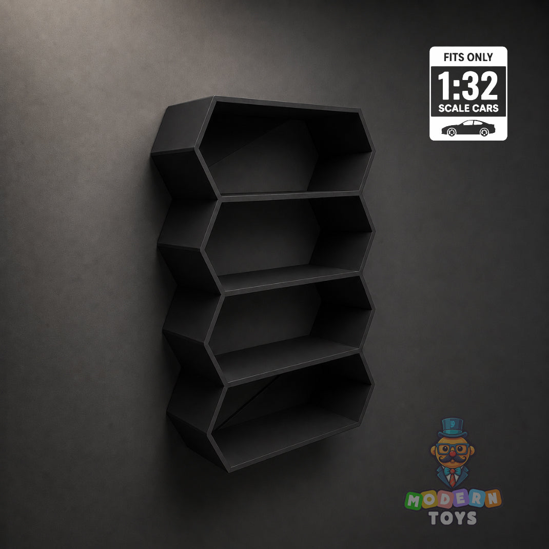 1:32 4-Rack Car Wall  Stand
