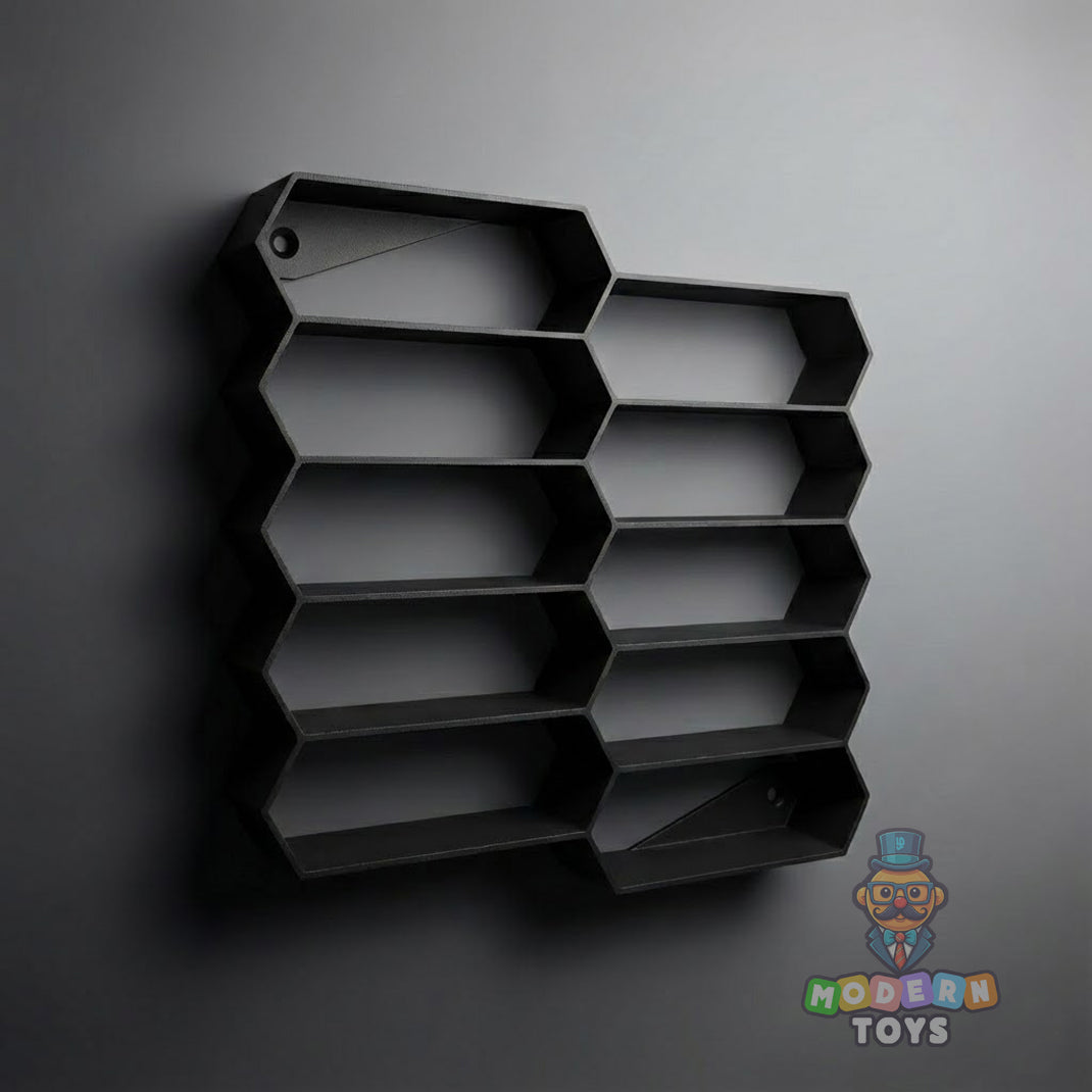 10 Rack Honeycomb Display Stand