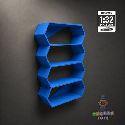 1:32 4-Rack Car Wall  Stand
