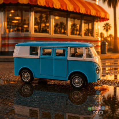 Classic Van Pull Back Toy Car