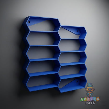 10 Rack Honeycomb Display Stand