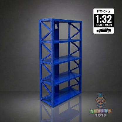 1:32 4- Rack Garage Car Wall Stand