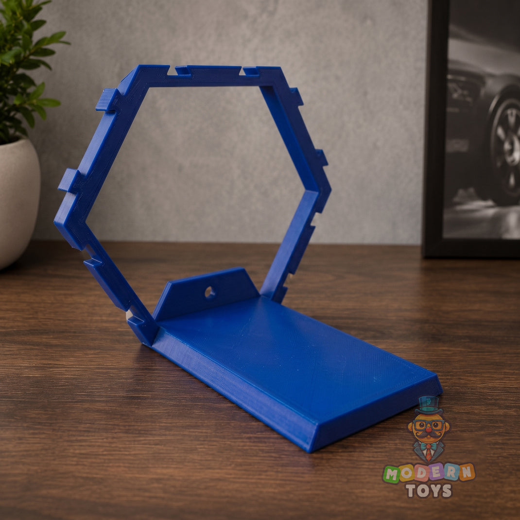1:64 Single Hexagon Die Cast Car Stand