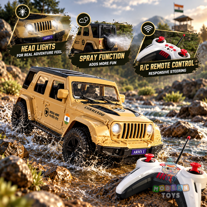 Indian Army RC Jeep 1:16 Scale