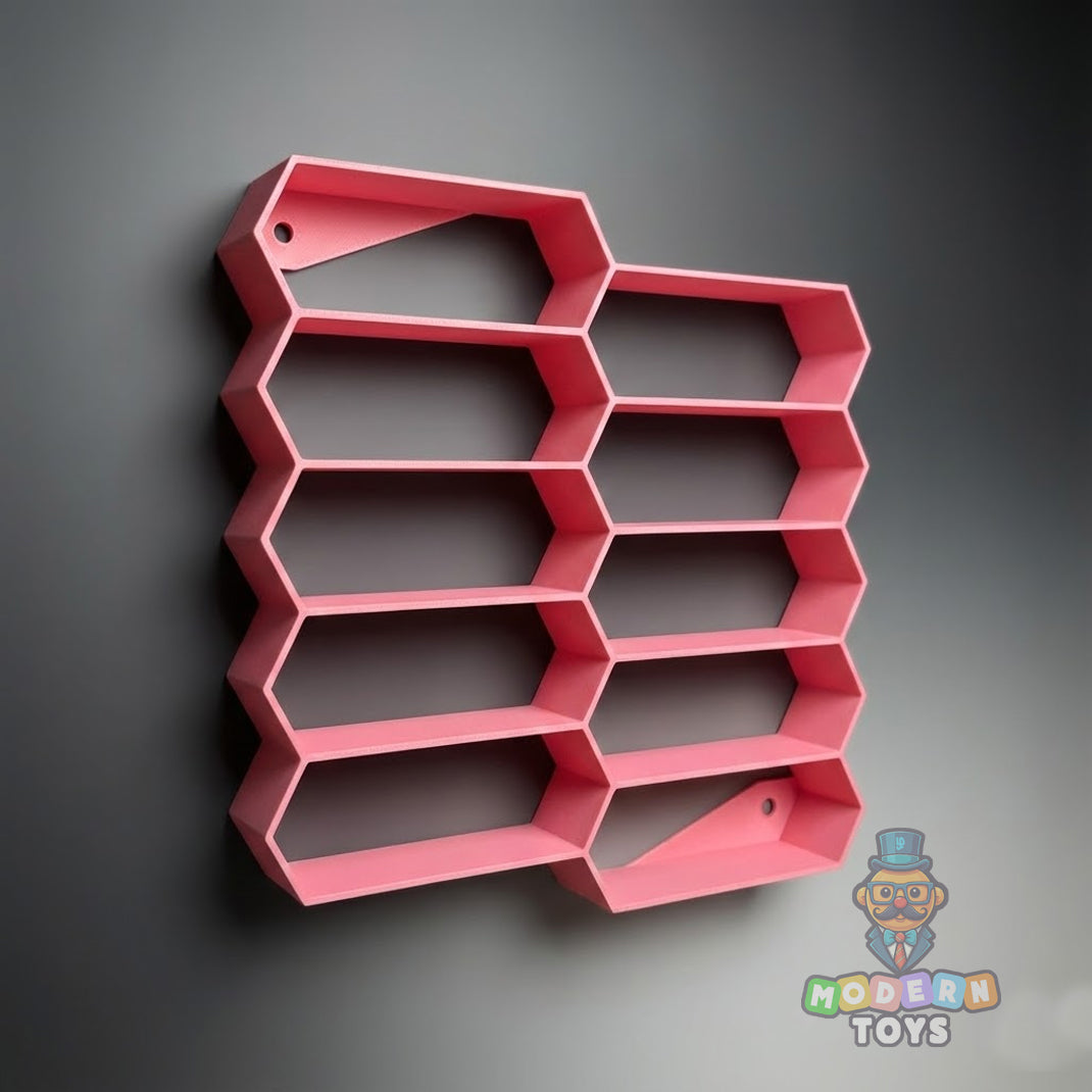 10 Rack Honeycomb Display Stand