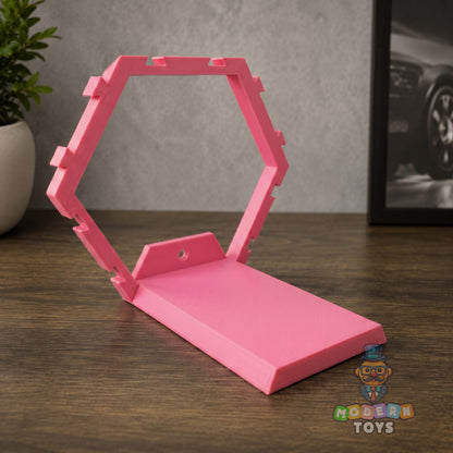 1:64 Single Hexagon Die Cast Car Stand