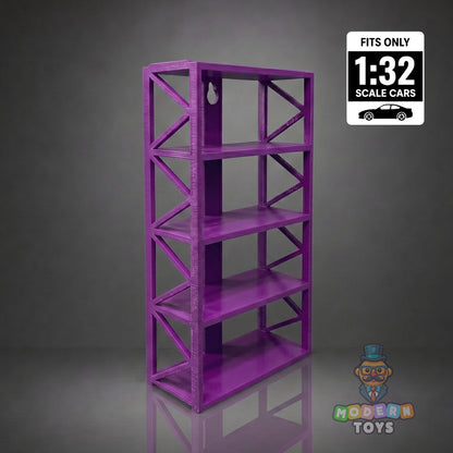 1:32 4- Rack Garage Car Wall Stand