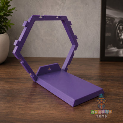 1:64 Single Hexagon Die Cast Car Stand