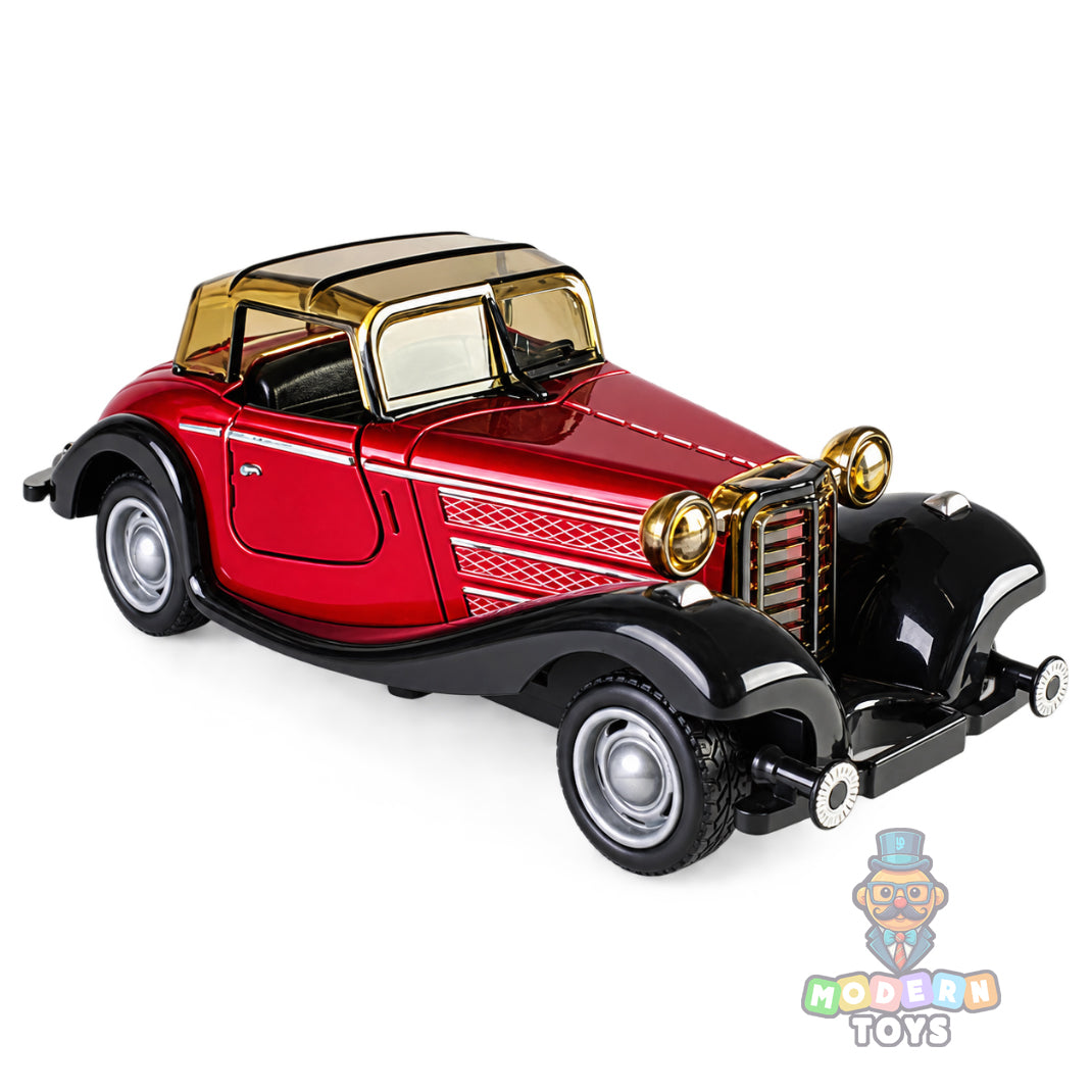 Vintage Pull Back Die-Cast Car