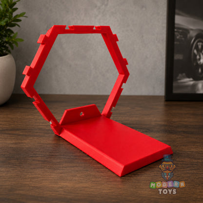 1:64 Single Hexagon Die Cast Car Stand
