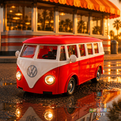 Classic Van Pull Back Toy Car