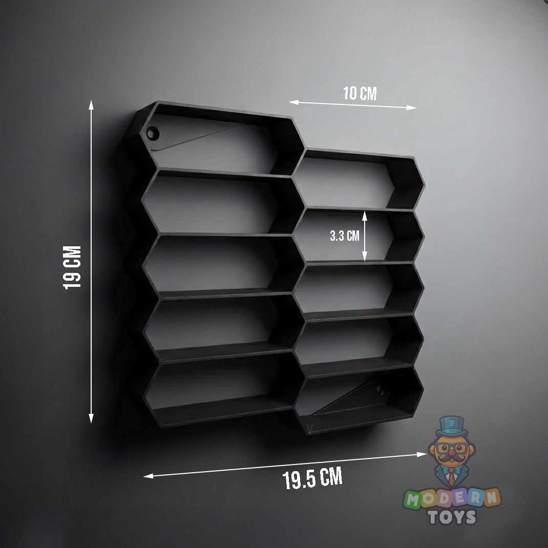 10 Rack Honeycomb Display Stand