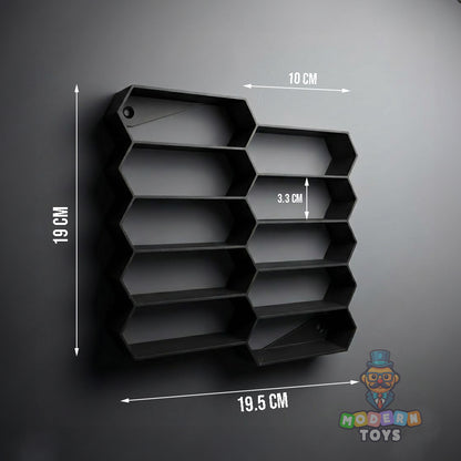 10 Rack Honeycomb Display Stand