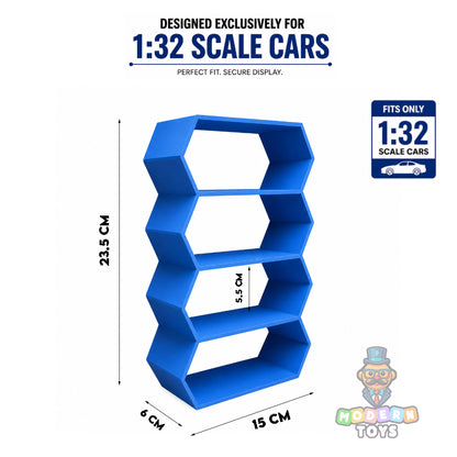 1:32 4-Rack Car Wall  Stand