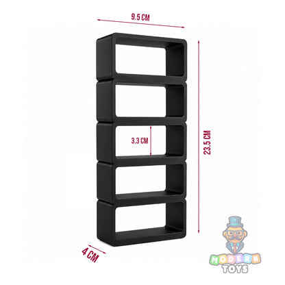 1:64 5-Rack Ladder Die Cast Car Wall Stand