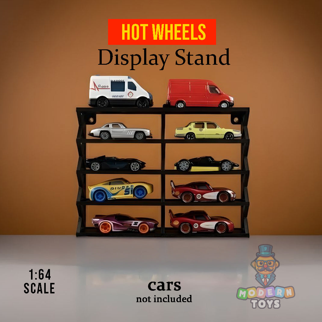 Hot Wheels Display Stand - 10 Racks