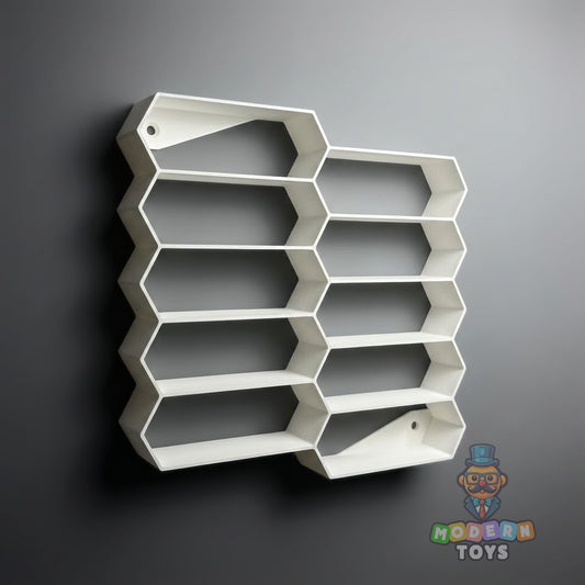 10 Rack Honeycomb Display Stand