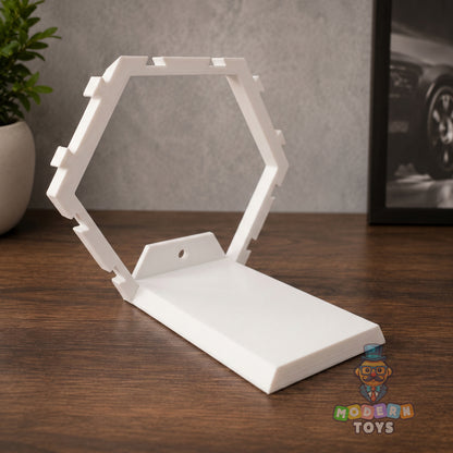 1:64 Single Hexagon Die Cast Car Stand