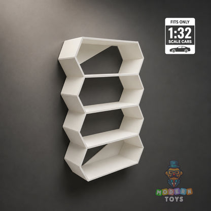 1:32 4-Rack Car Wall  Stand